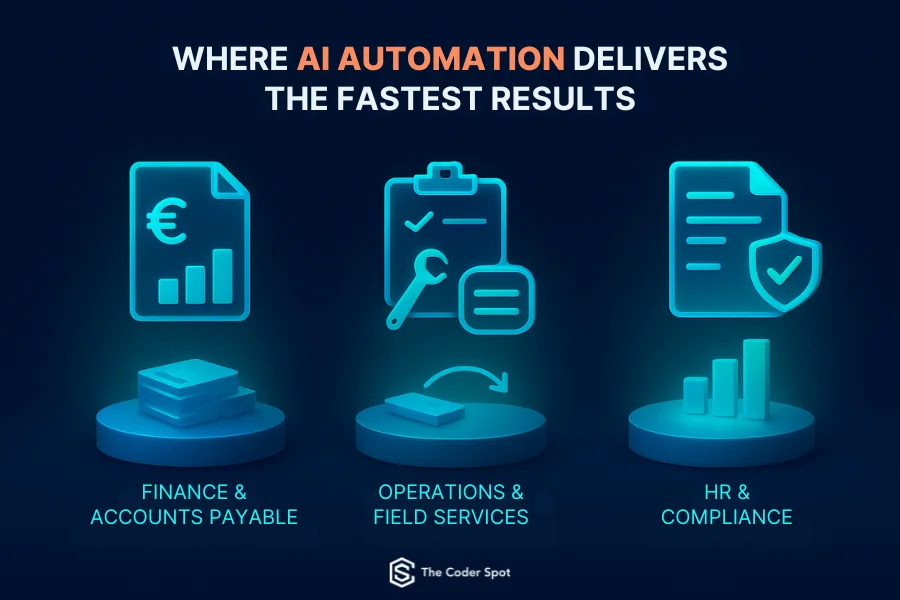 Where AI Automation Delivers The Fastest Results